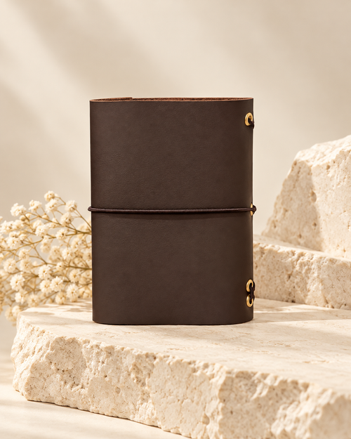 Moka — Italian Leather Passport Holder