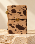 Aurelia Piccola — Genuine Spotted Cowhide Passport Holder